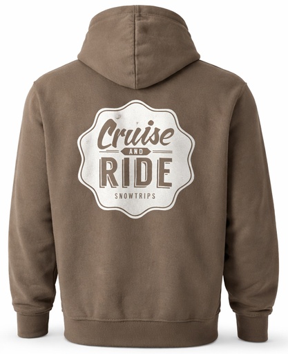 Cruise and Ride Hoodie - Classic Logo Print